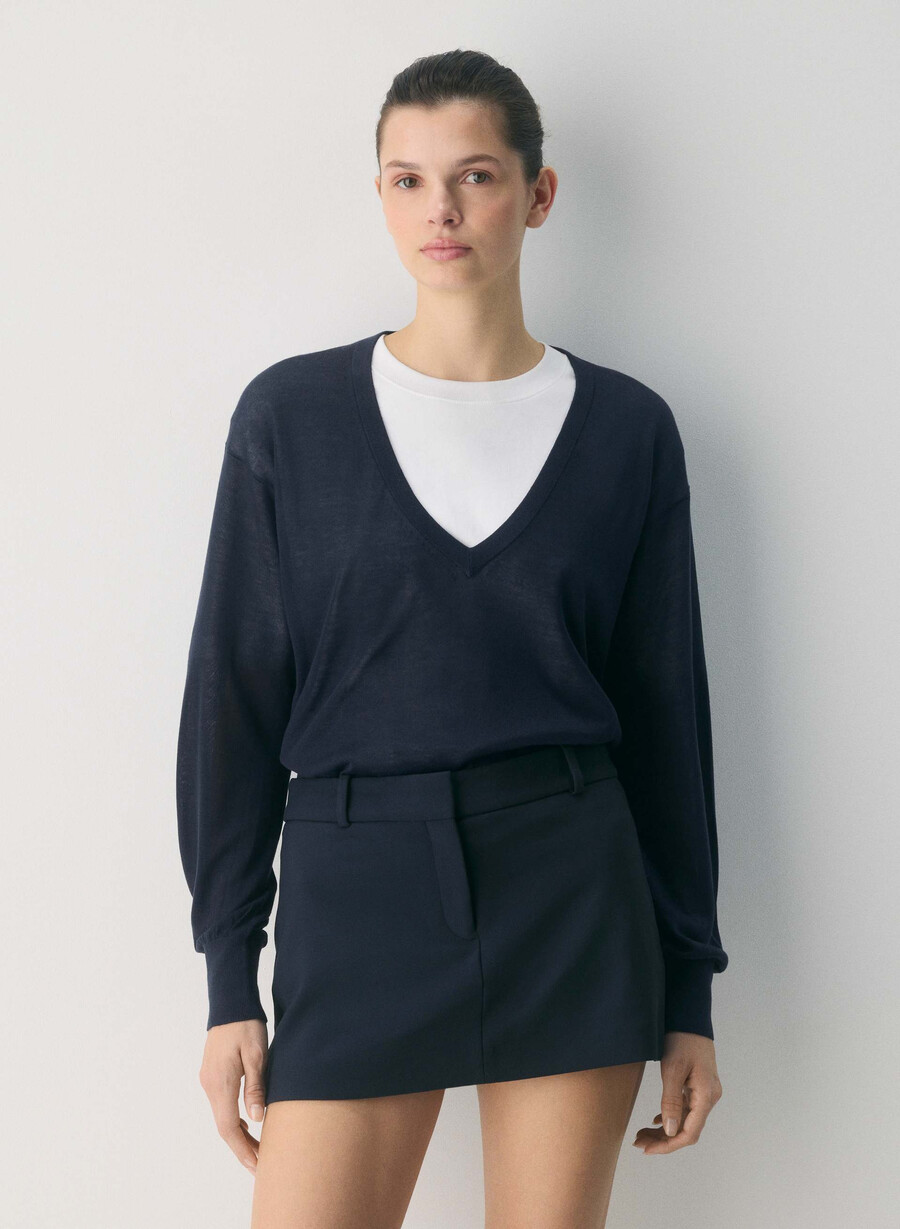 chisel micro skort - ressential dark navy