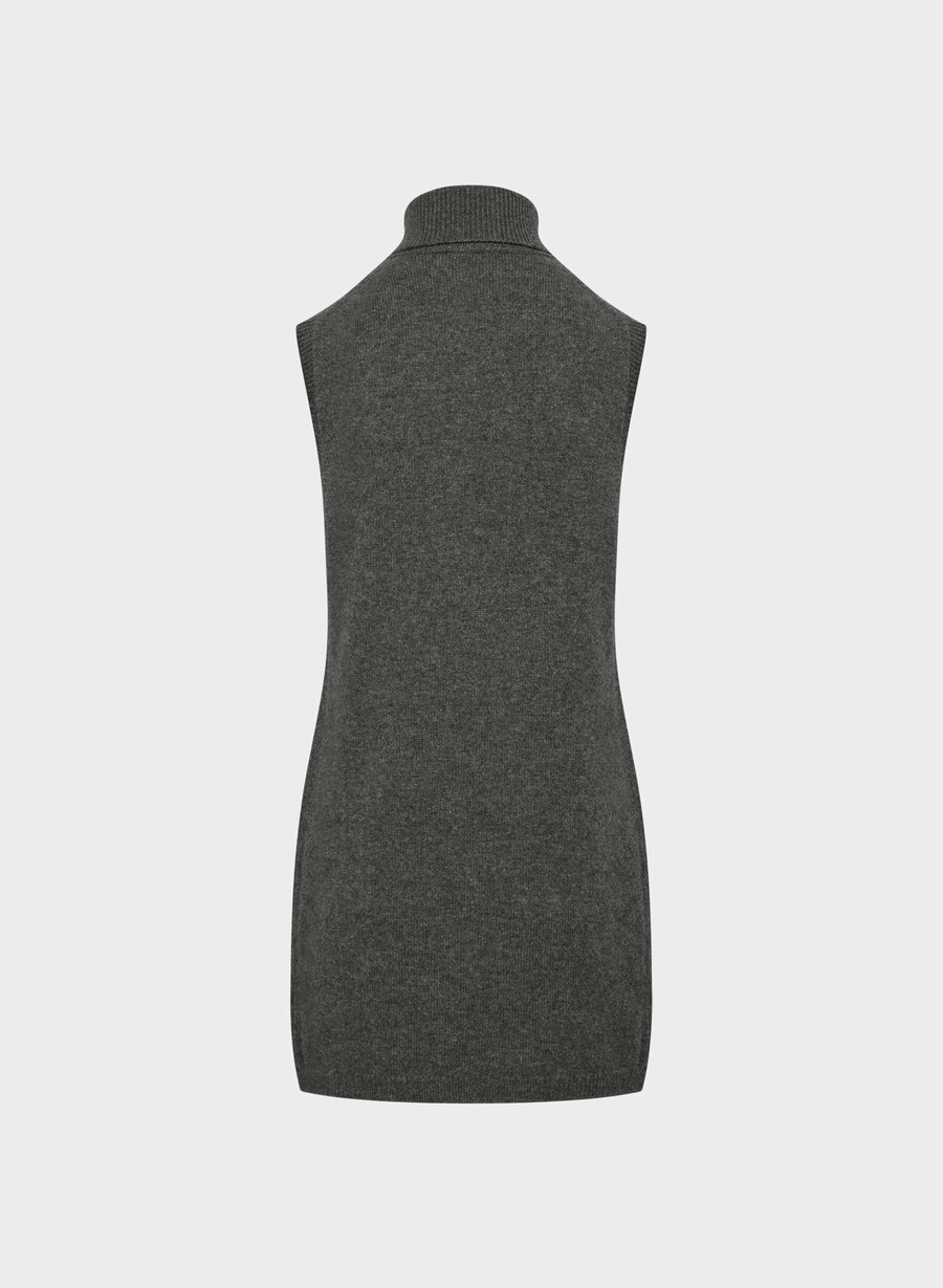 abito in lana e cashmere delle fiandre colore antracite melange