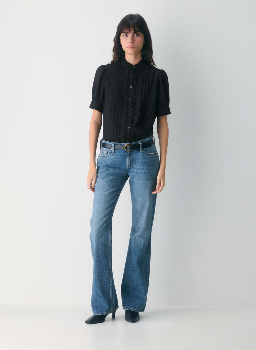 blusa caravel rosa cipria