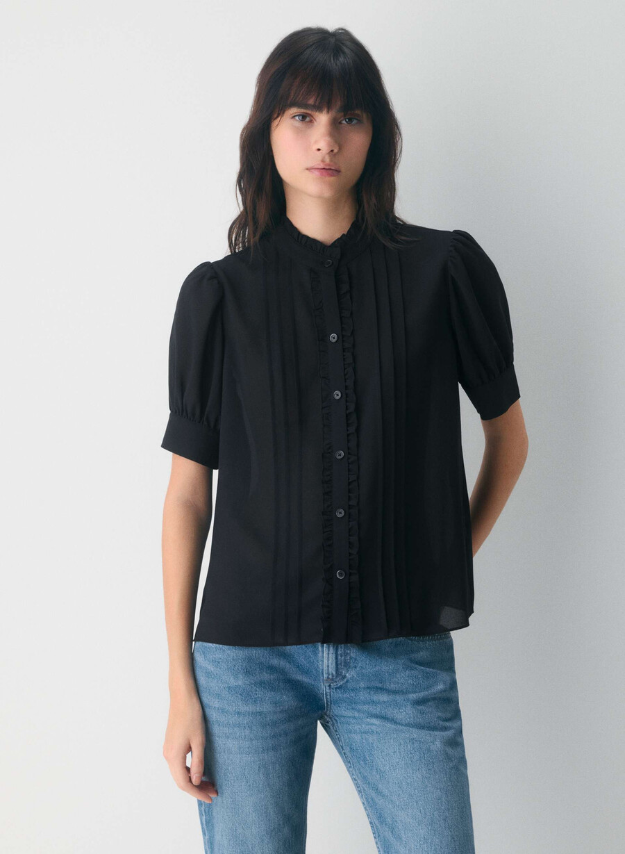 blusa caravel rosa cipria