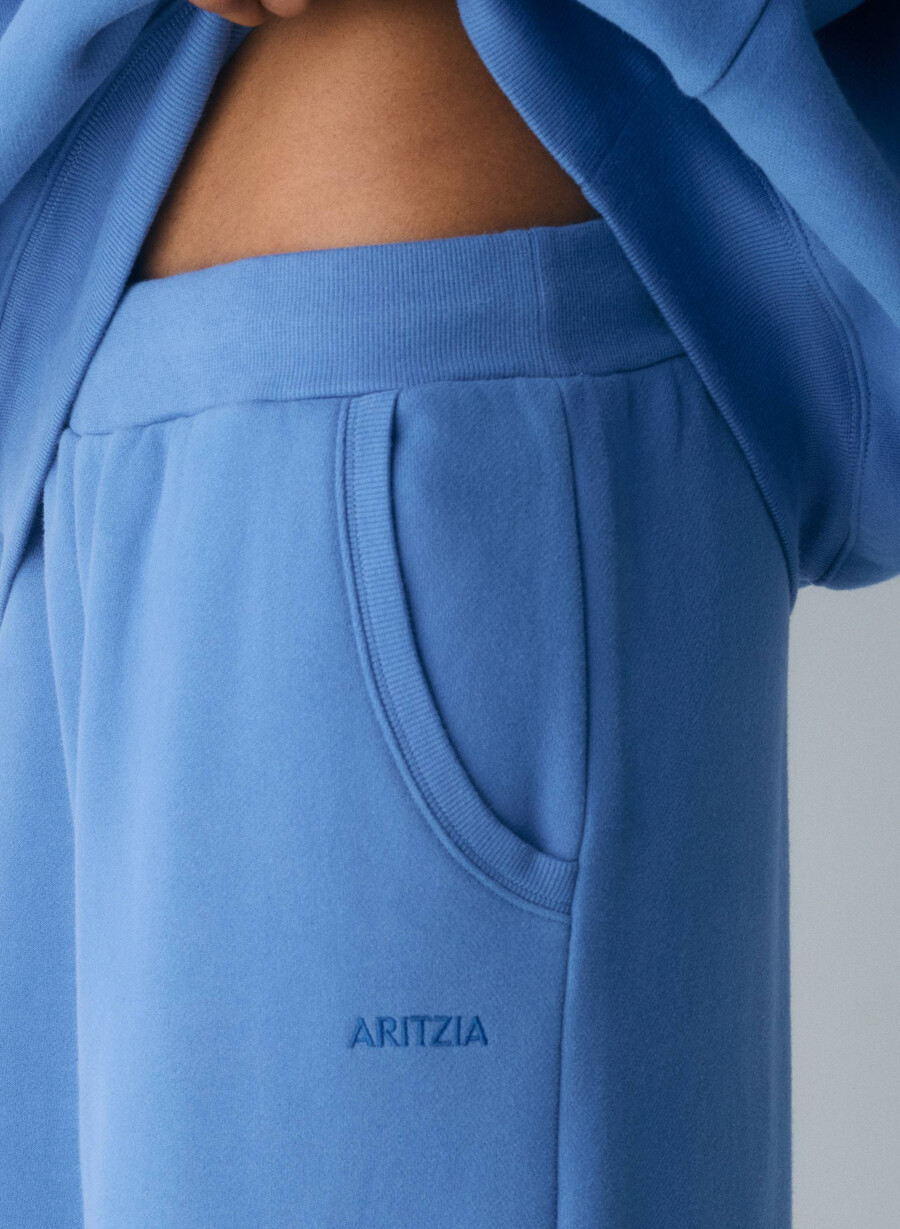 pantaloni da tuta con fascia mega cozy sweatfleece french blue