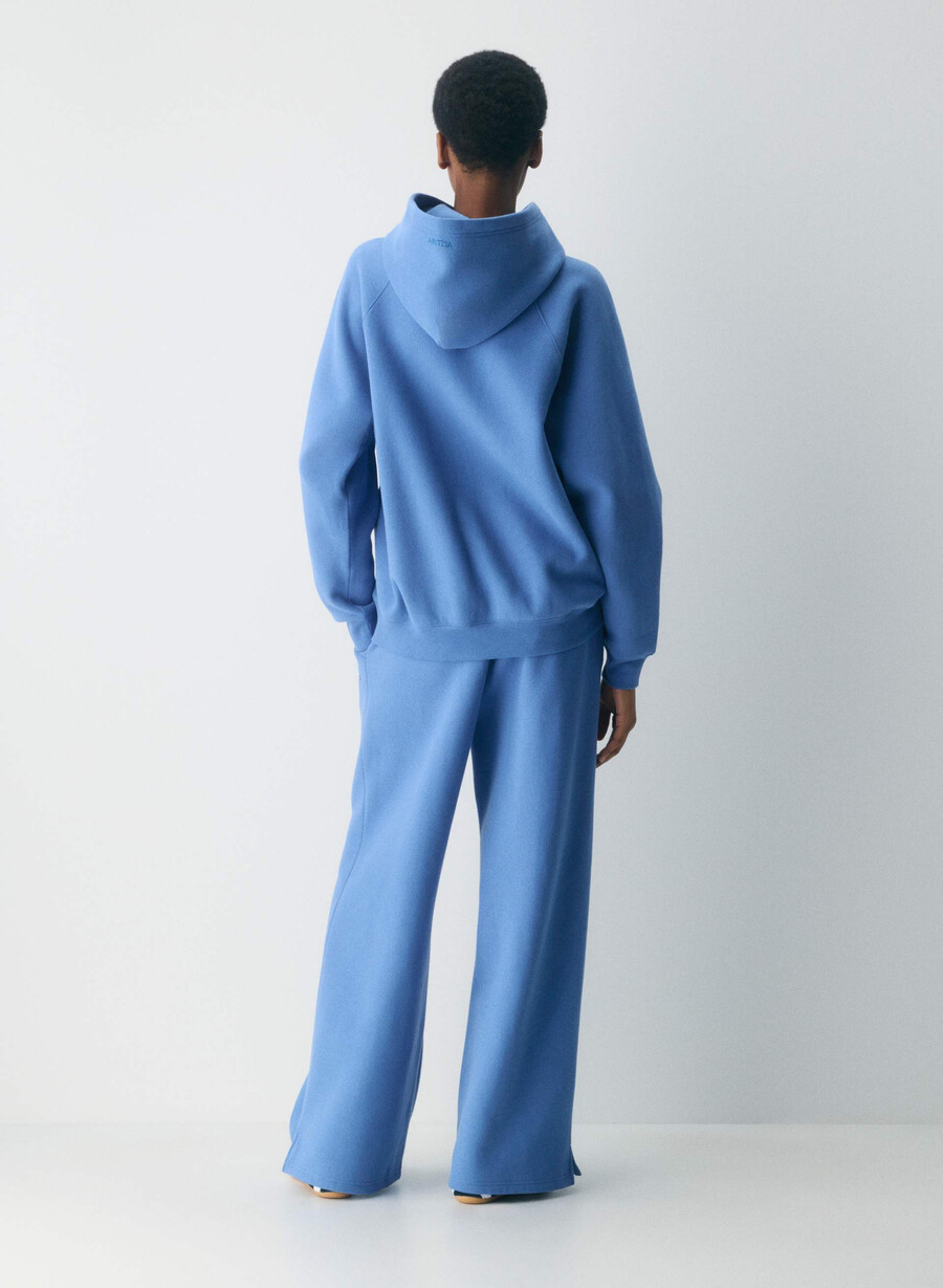 pantaloni da tuta con fascia mega cozy sweatfleece french blue