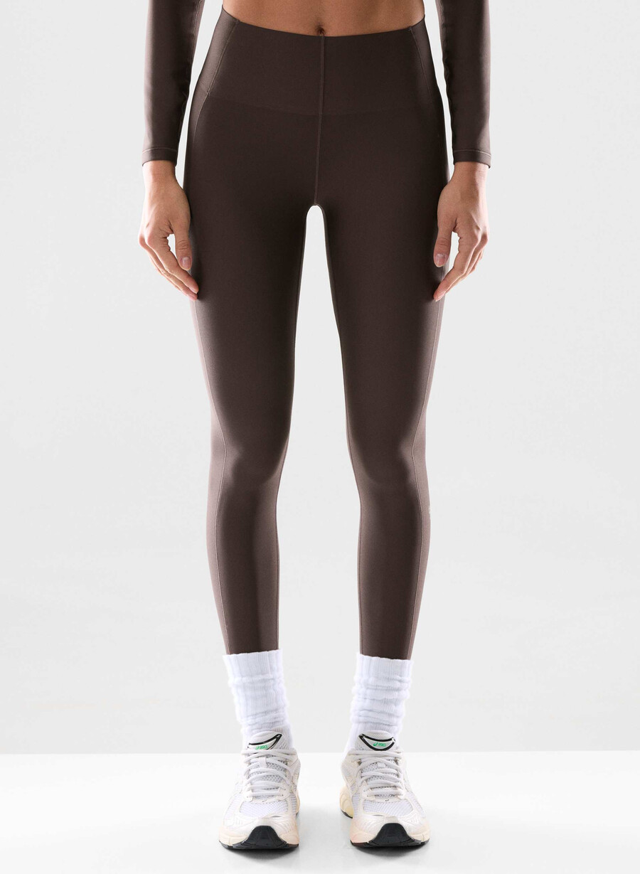 leggings glotone horizon hi-rise 26 marrone mocha ricco