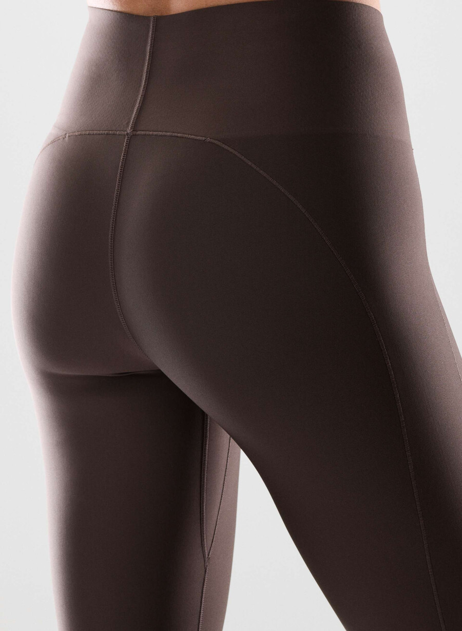 leggings glotone horizon hi-rise 26 marrone mocha ricco