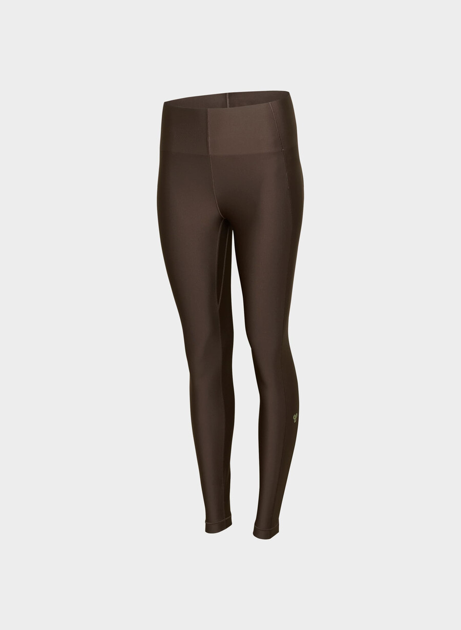 leggings glotone horizon hi-rise 26 marrone mocha ricco
