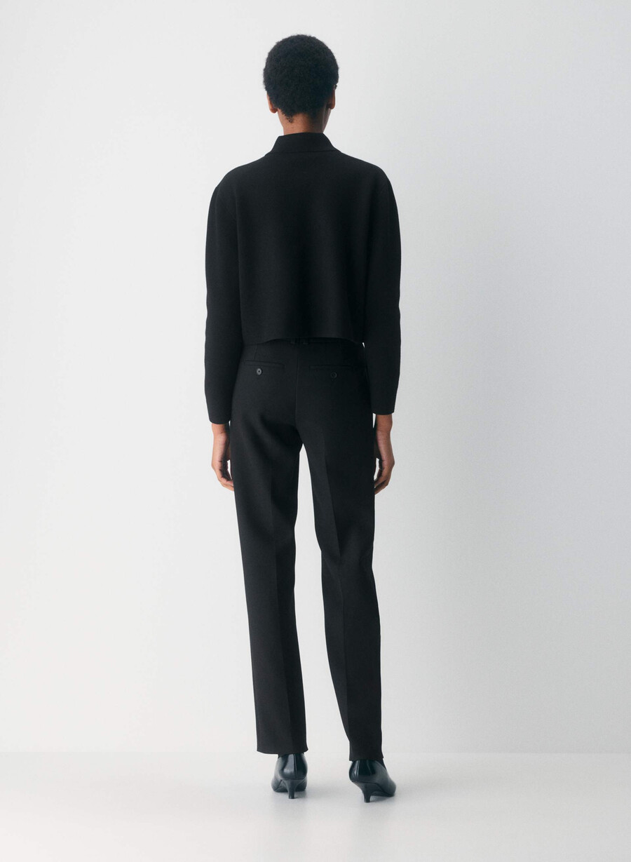 maglione society waist nero