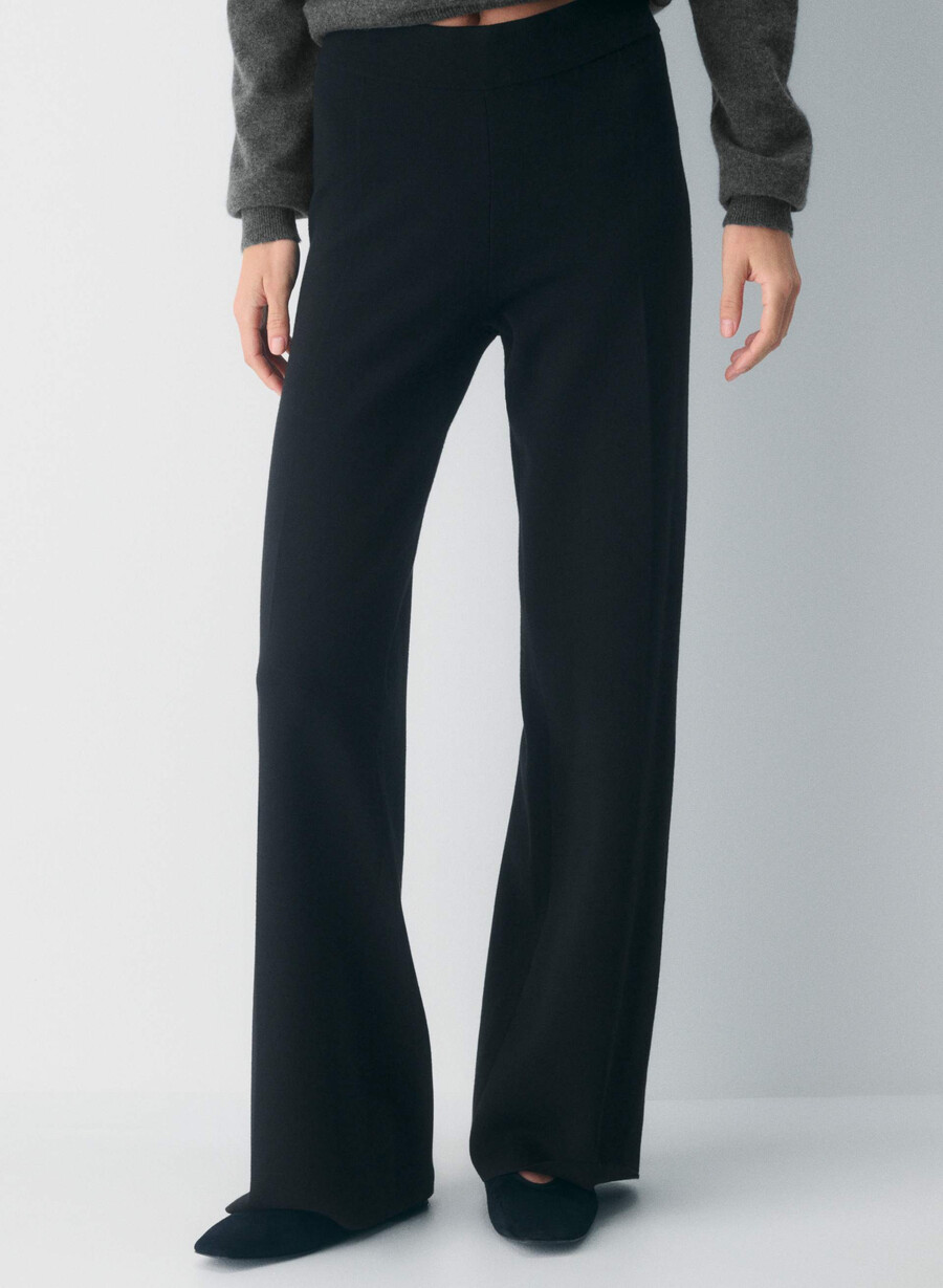 pantalone souvenir - wonder yarn nero