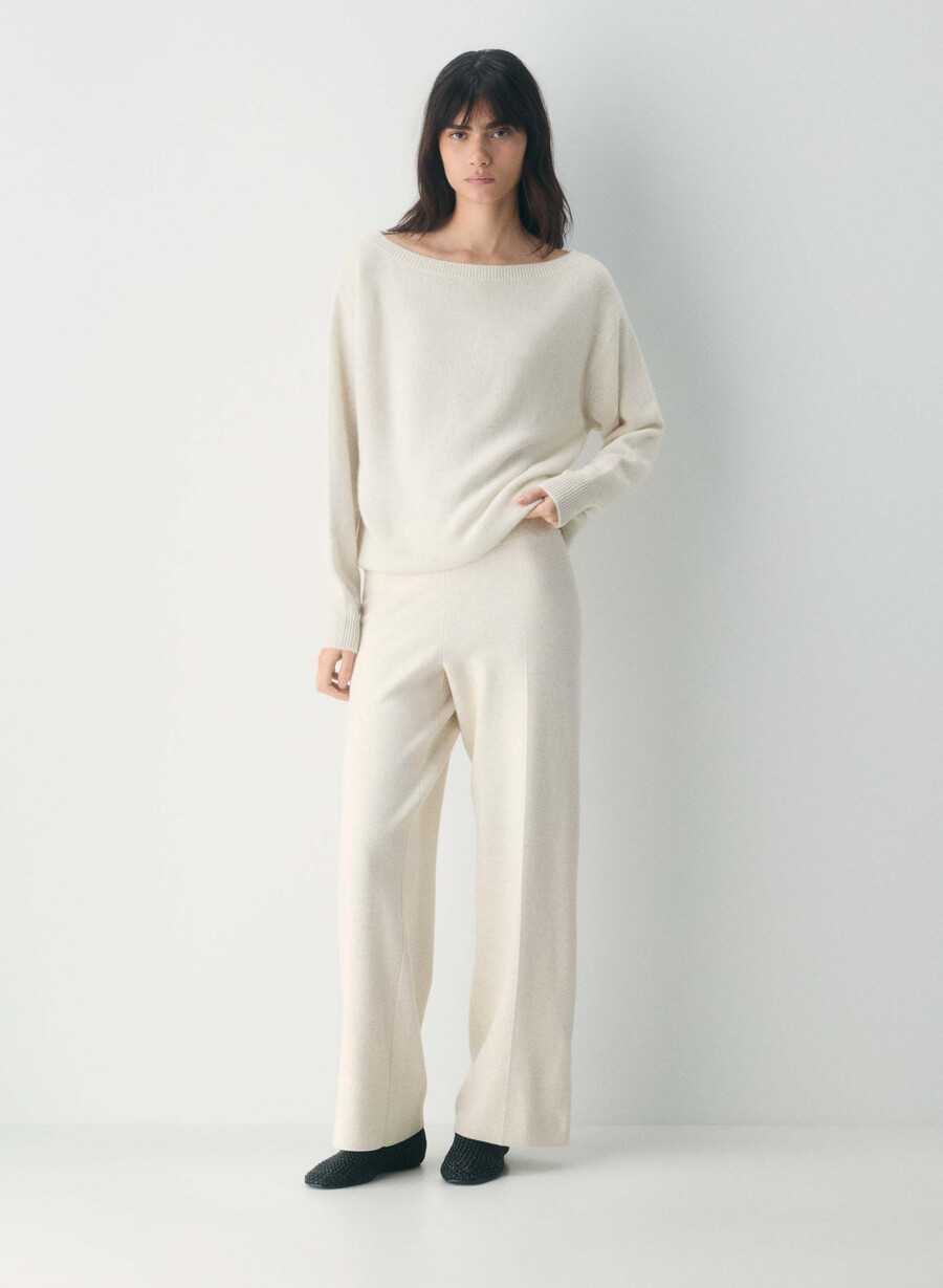 pantalone souvenir - wonder yarn heather birch