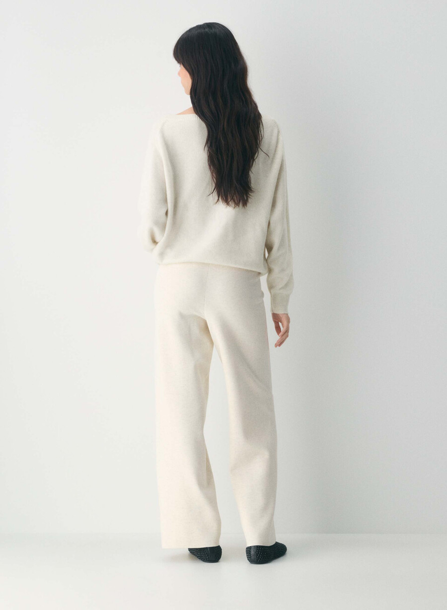 pantalone souvenir - wonder yarn heather birch
