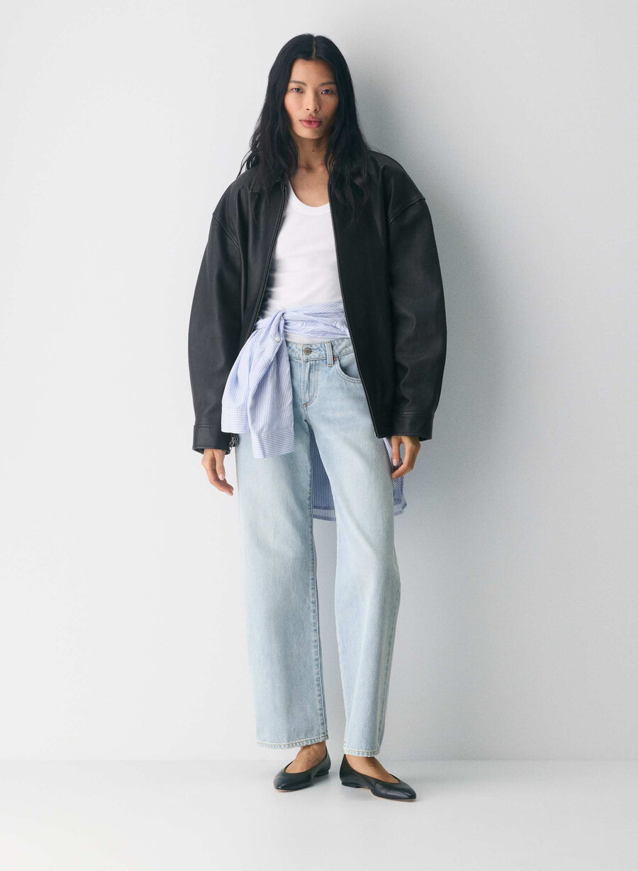 denim forum jeans baggy super a vita bassa anni 90 15 anni brl thr blu