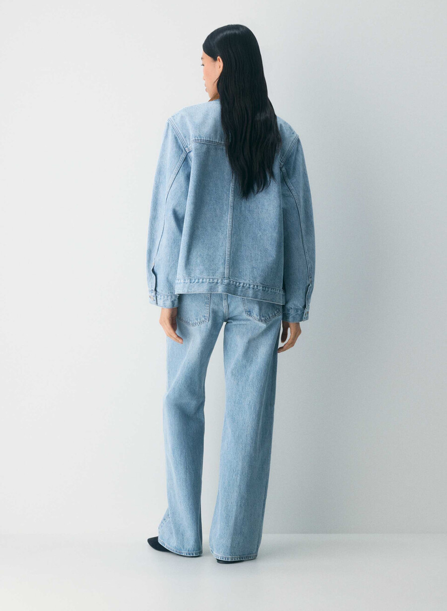 denim forum jeans baggy super a vita bassa anni 90 7 anni bleu taboo
