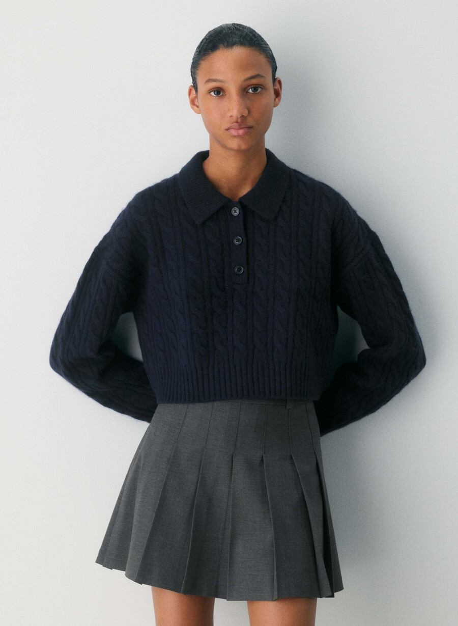 maglione polo rosebud admiral