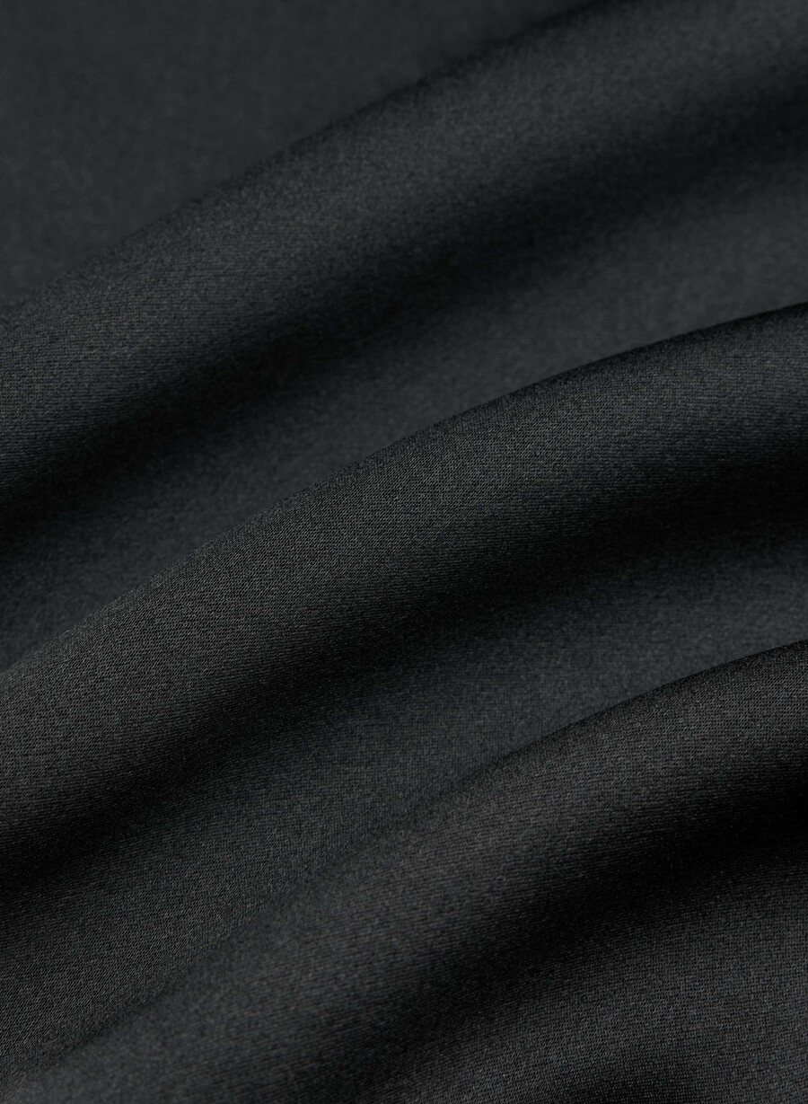 canotta pigiama in seta nightside nero