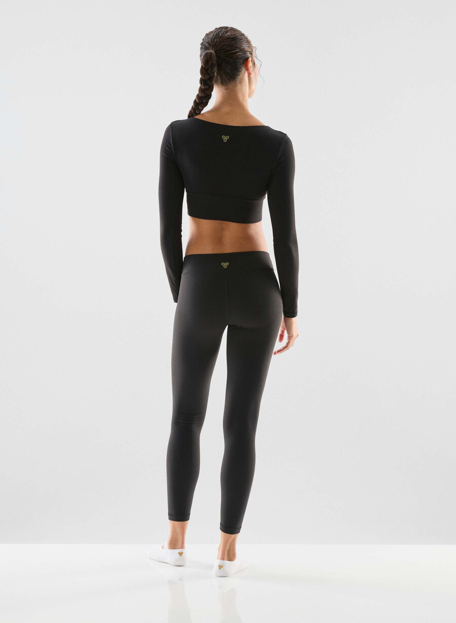 butter rebound sports manica lunga nero