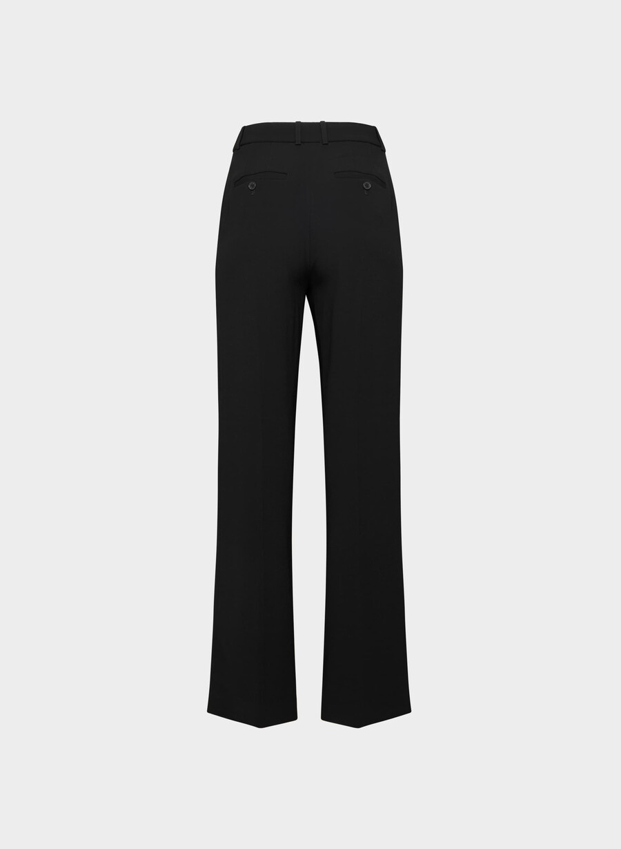 pantaloni new agency - mirror crepe espace