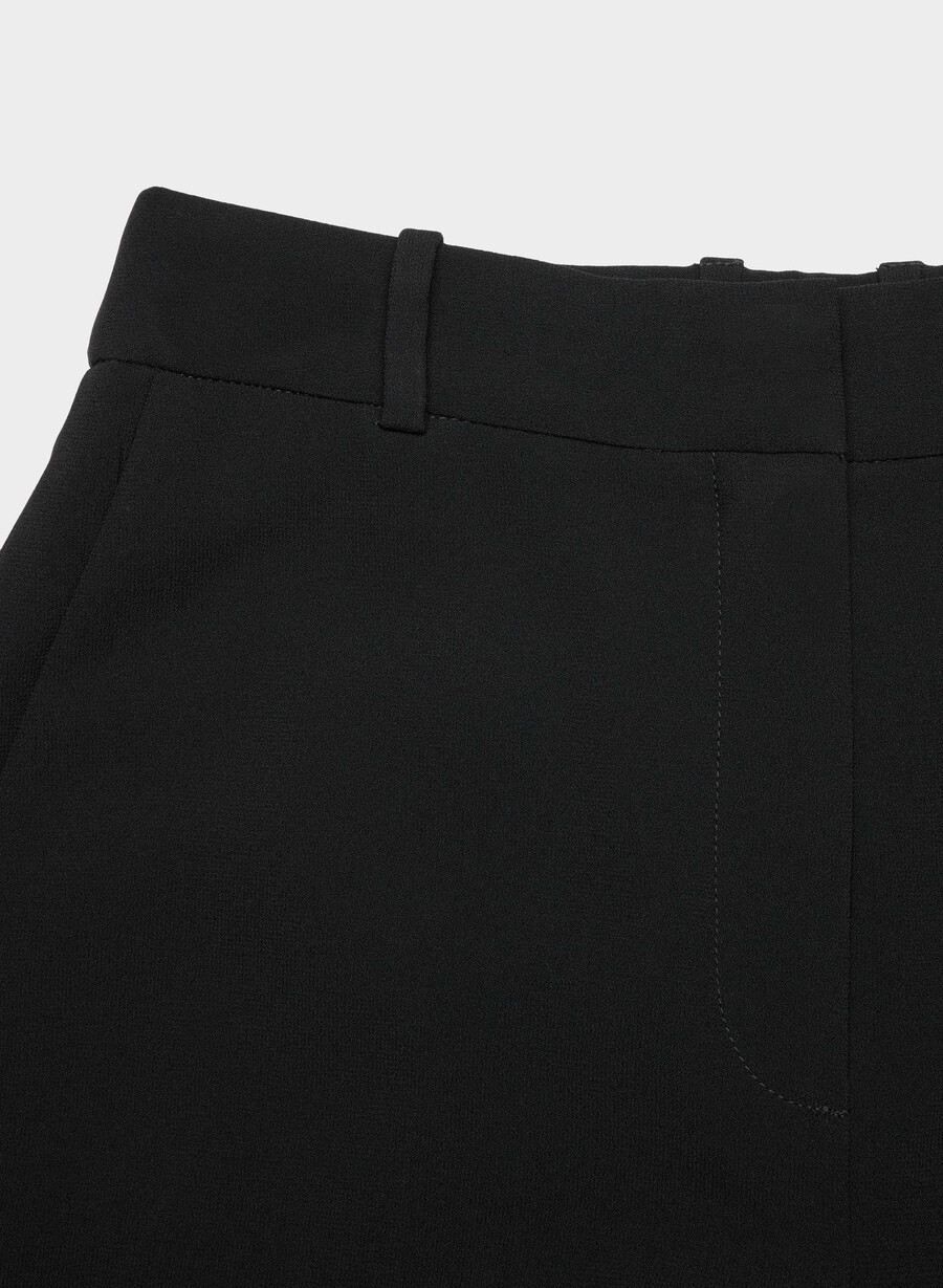 pantaloni new agency - mirror crepe espace