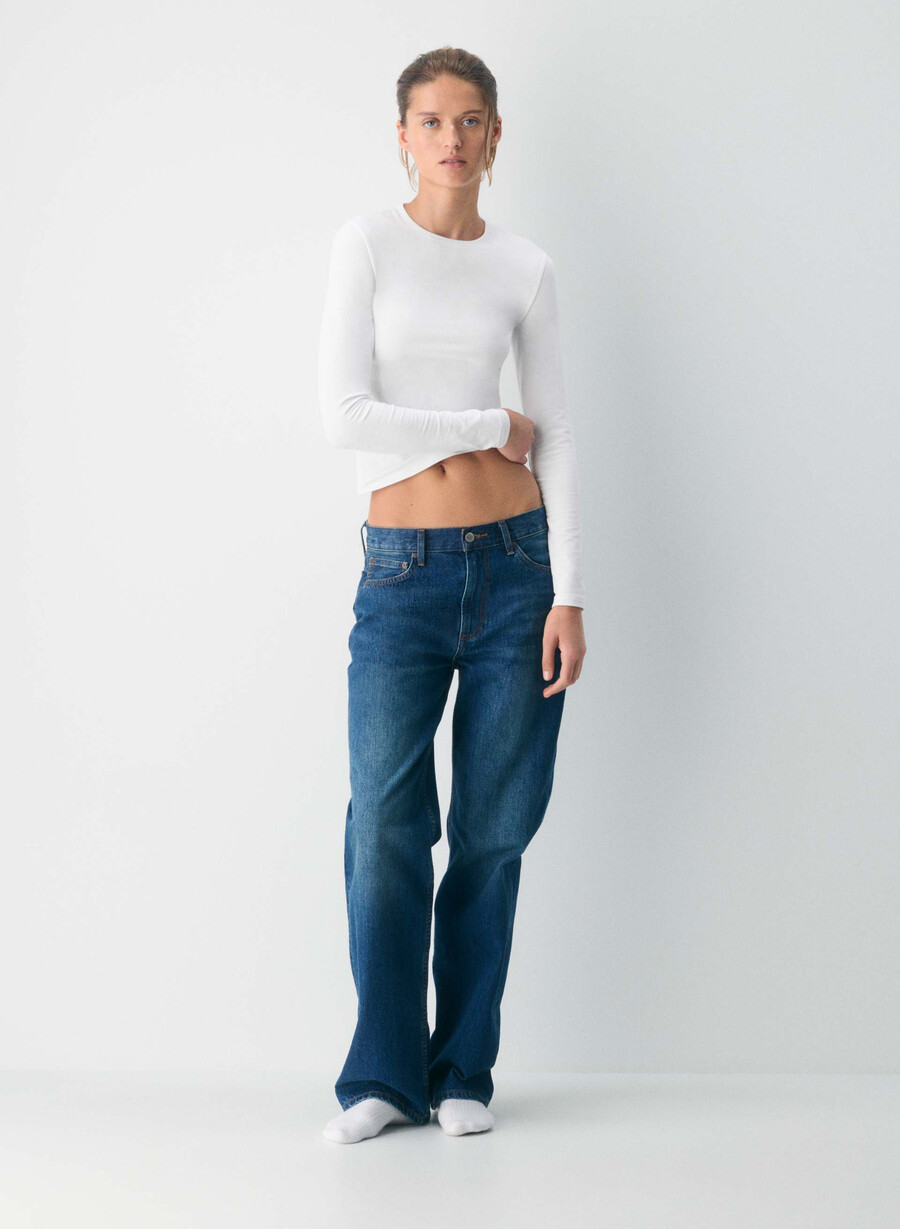homestretch smooth solo longsleeve bianco brillante