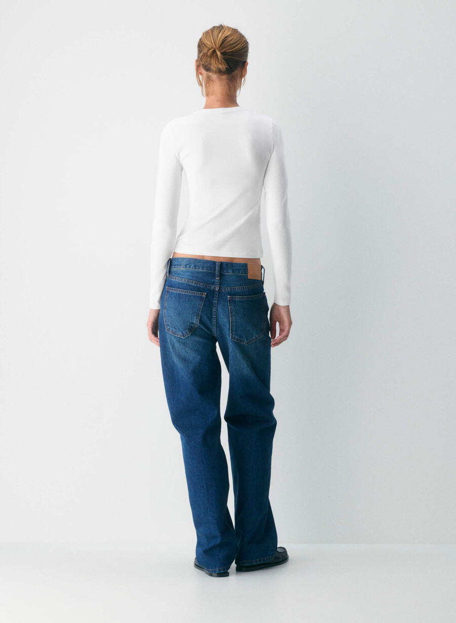 homestretch smooth solo longsleeve bianco brillante