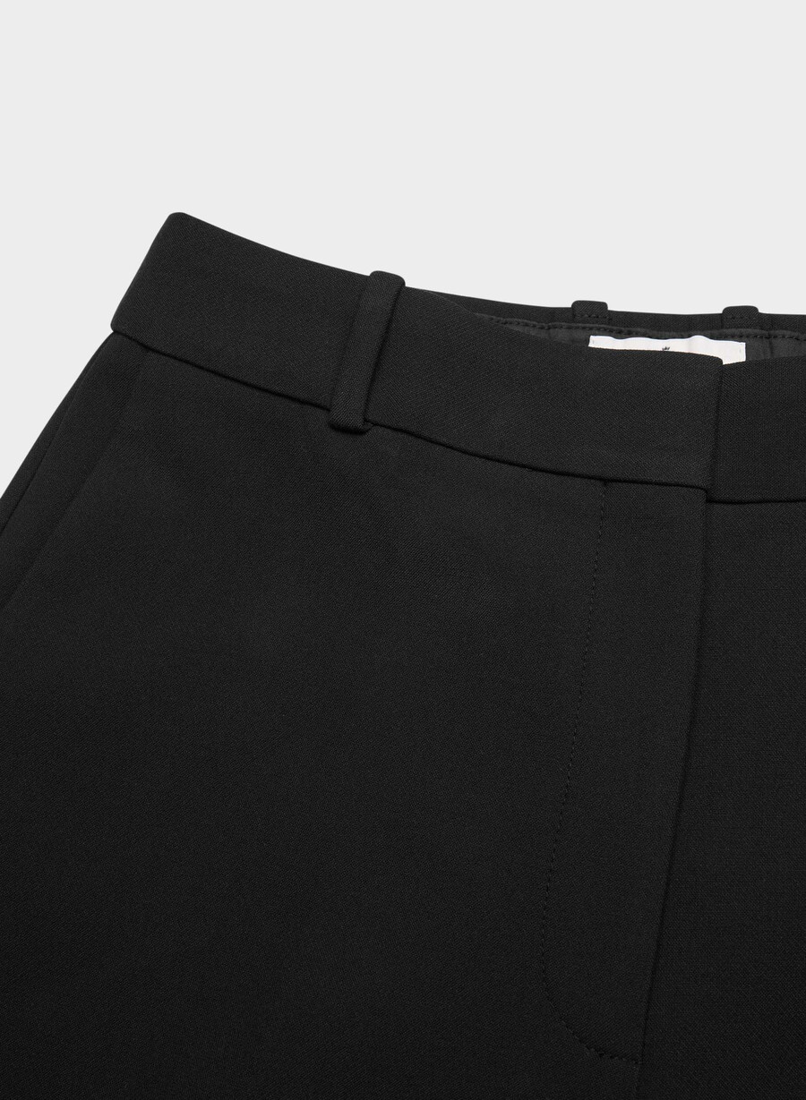 pantaloni new agency curve-fit - ressential black