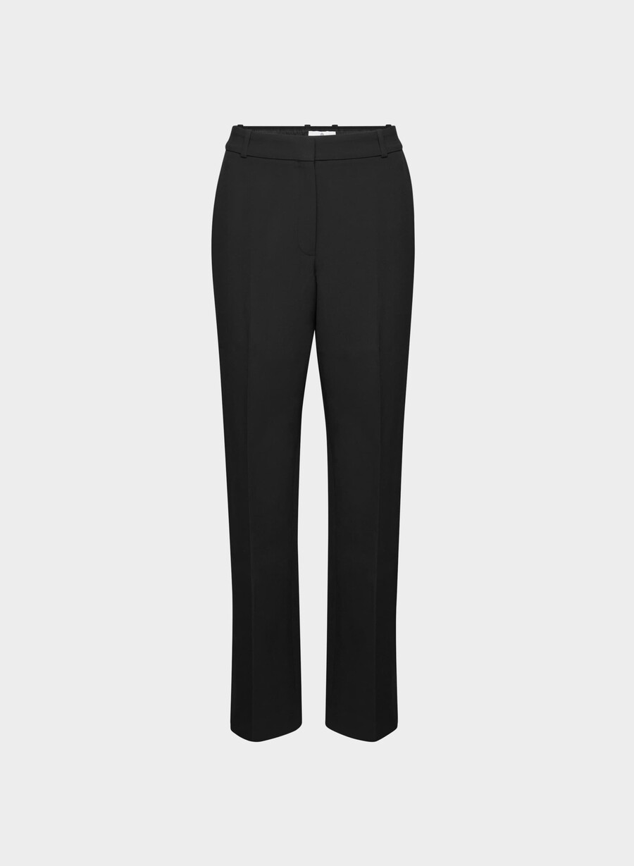 pantaloni new agency curve-fit - ressential black