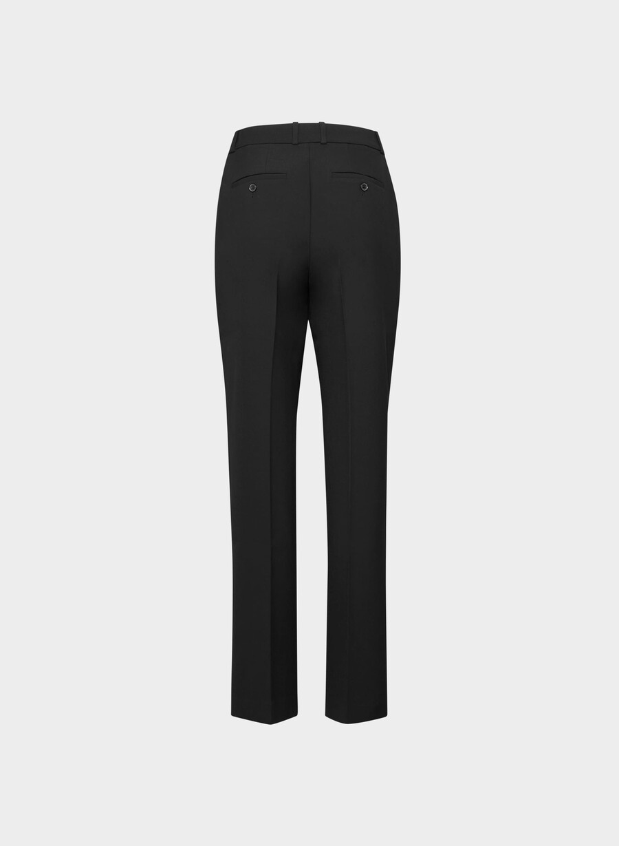 pantaloni new agency curve-fit - ressential black