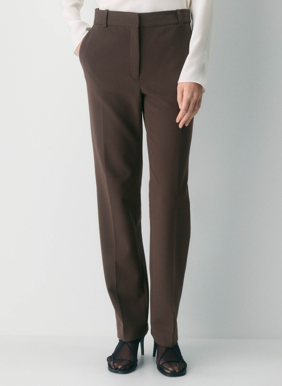 coupe pant - ressential rich mocha brown