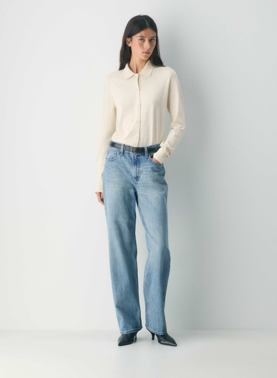 cardigan hughes heather grigio scuro