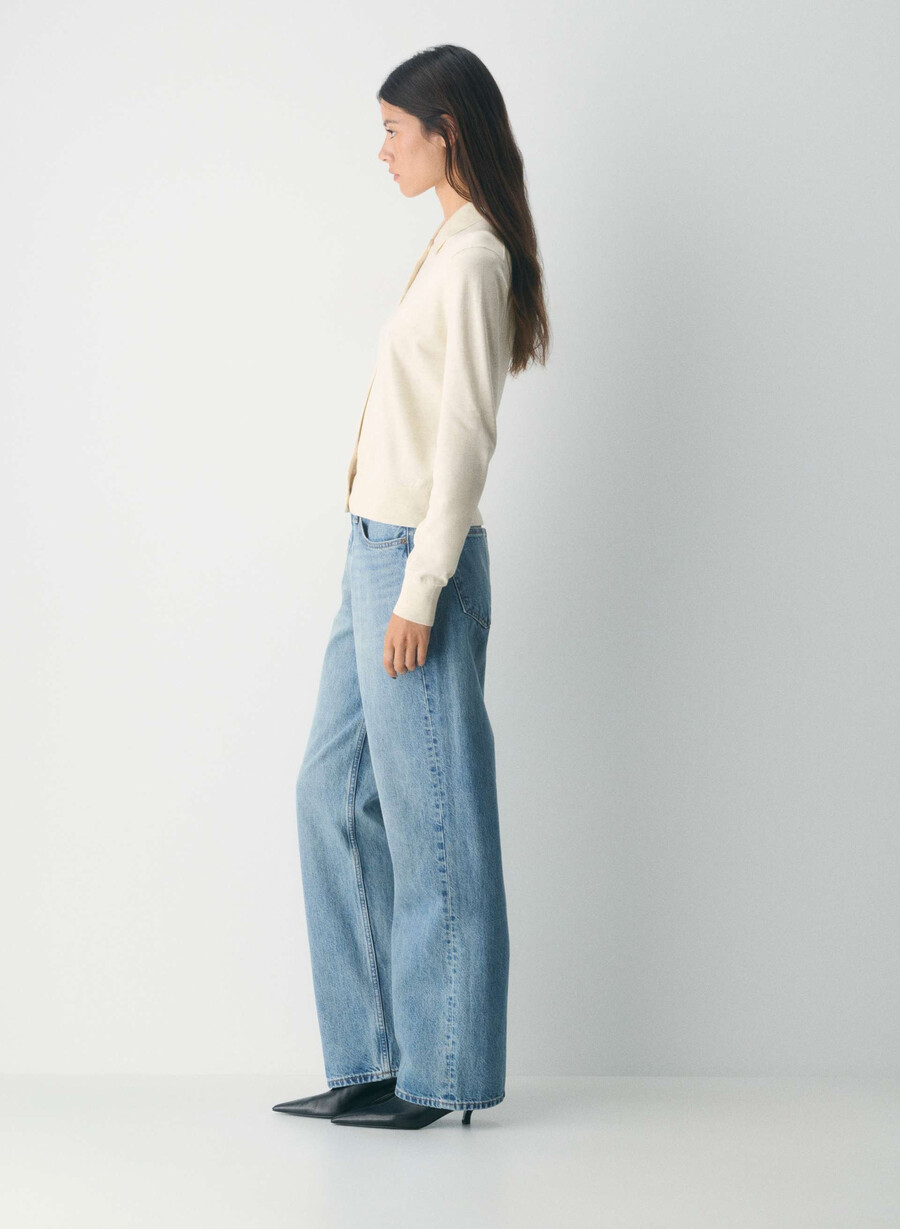 cardigan hughes heather grigio scuro