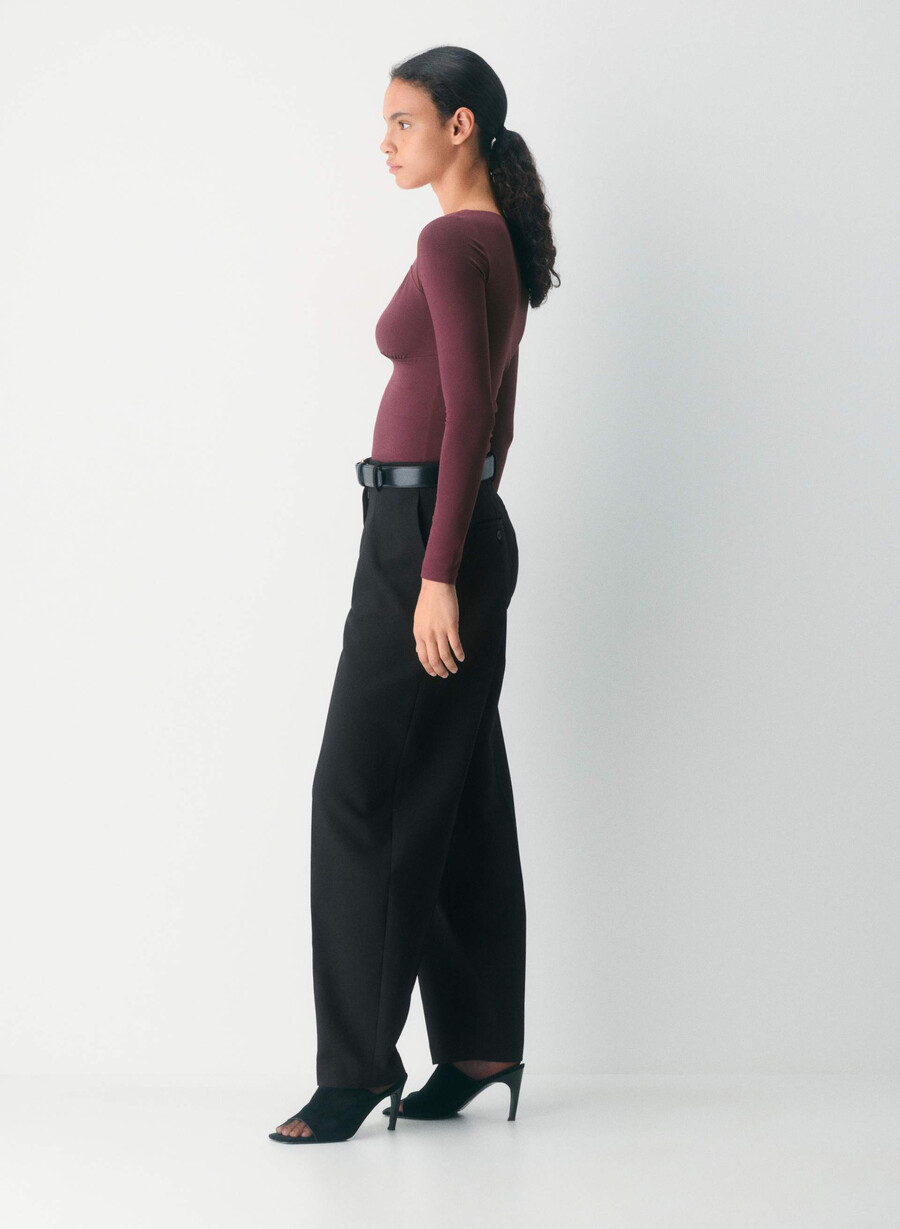 maglia a maniche lunghe contour cherish originale cardamon