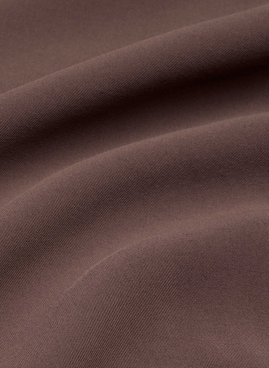 retwill voyage dress marrone polvere cacao