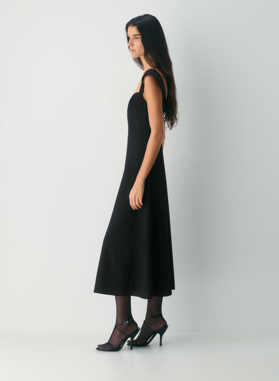 retwill voyage dress marrone polvere cacao