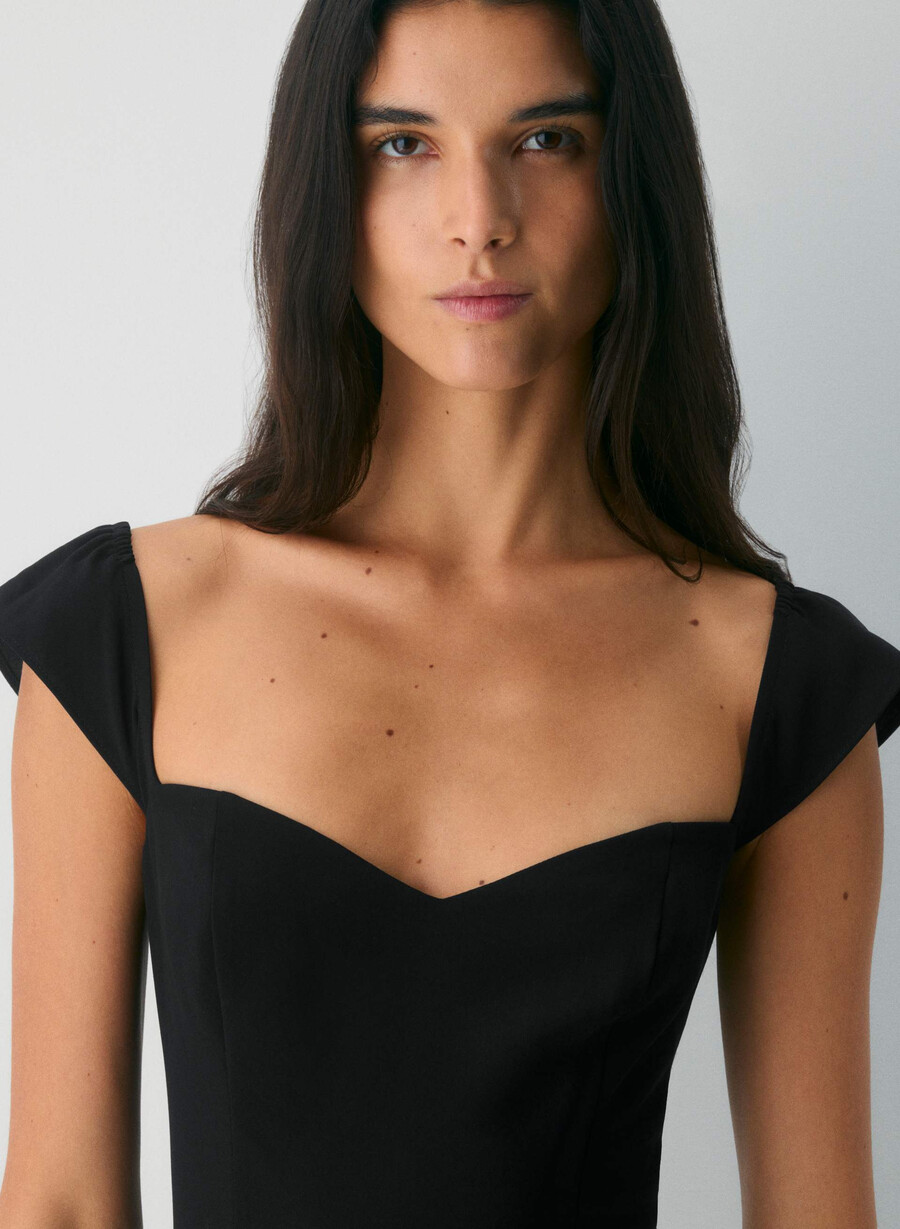 retwill voyage dress marrone polvere cacao