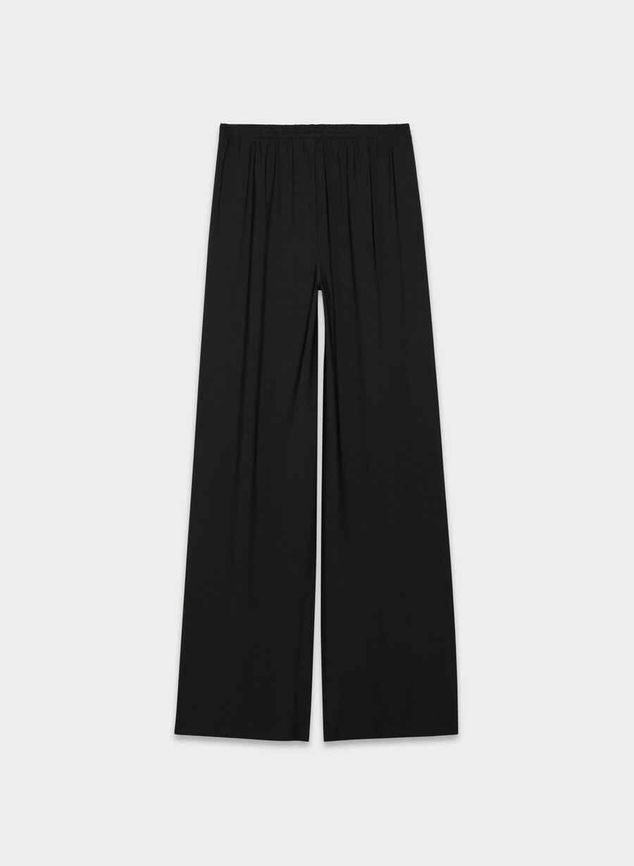 pantaloni lineari - smooth matter nero