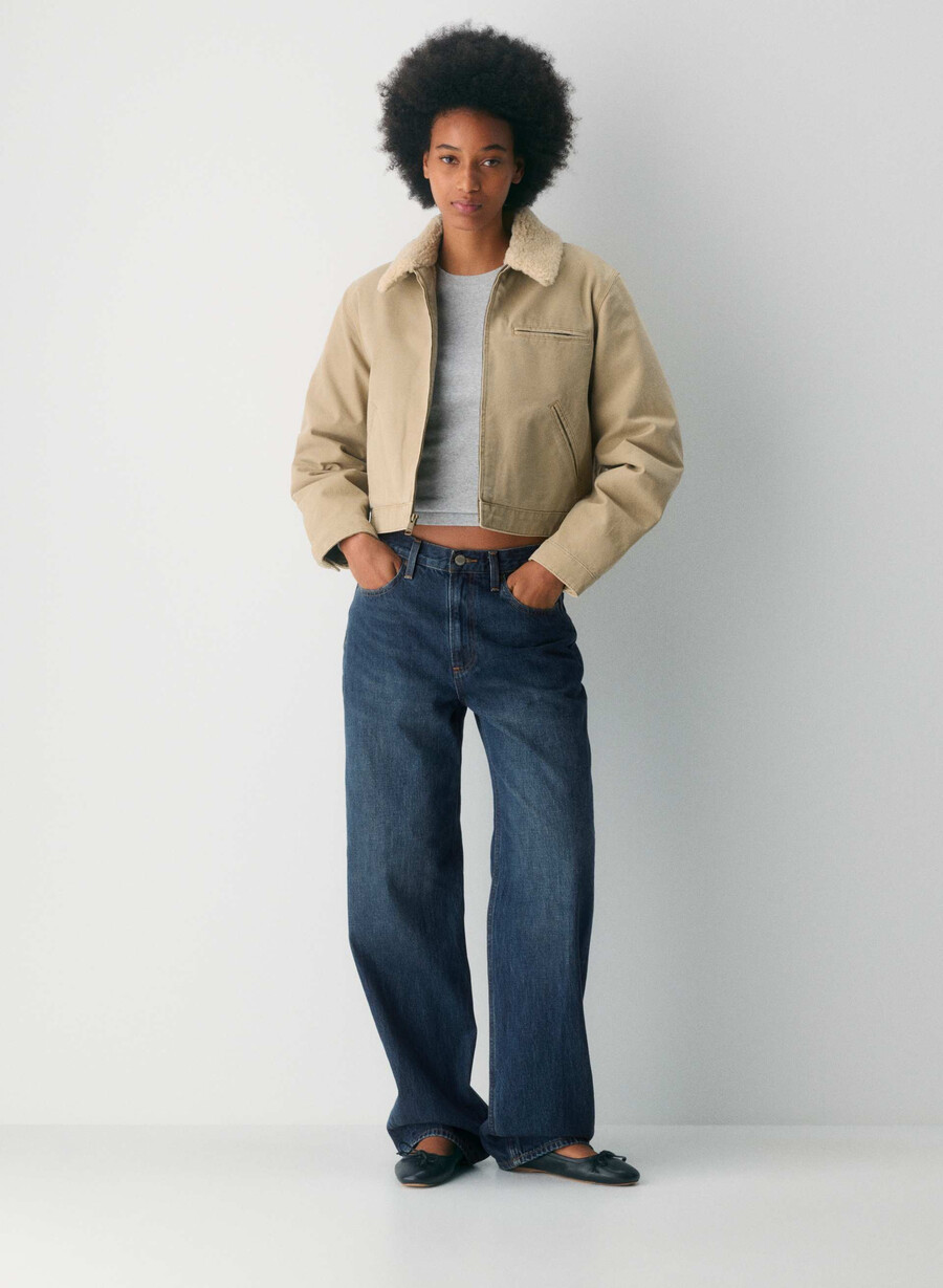 giacca da lavoro barkley vintage tan khaki