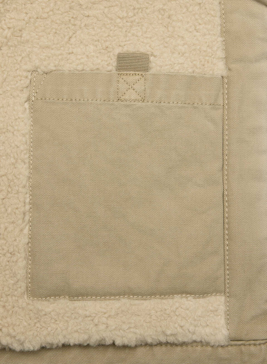 giacca da lavoro barkley vintage tan khaki