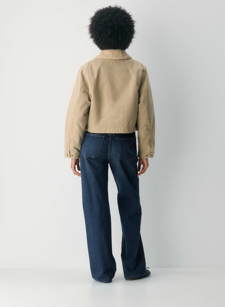 giacca da lavoro barkley vintage tan khaki