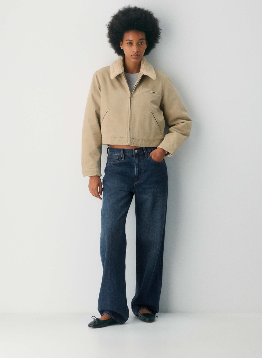 giacca da lavoro barkley vintage tan khaki
