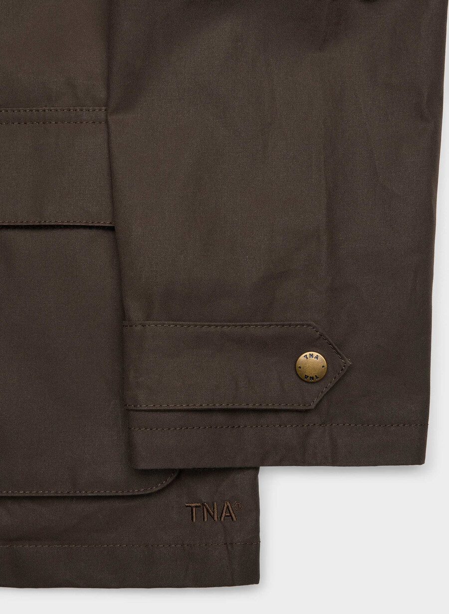 giacca cerata decibel marrone bruciato