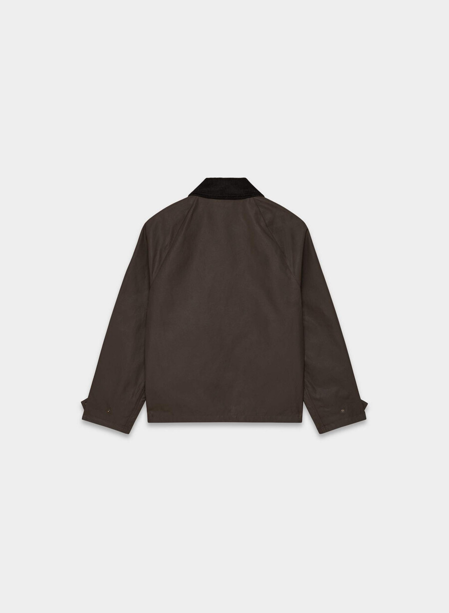 giacca cerata decibel marrone bruciato
