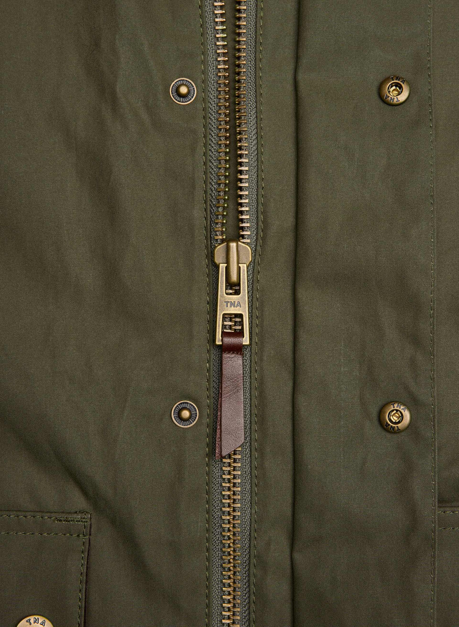 giacca cerata decibel caper green