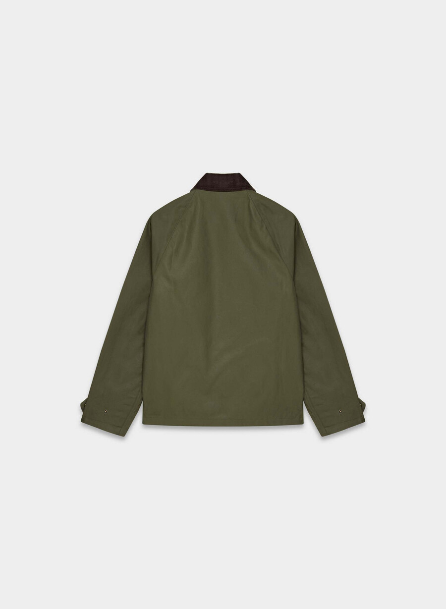 giacca cerata decibel caper green