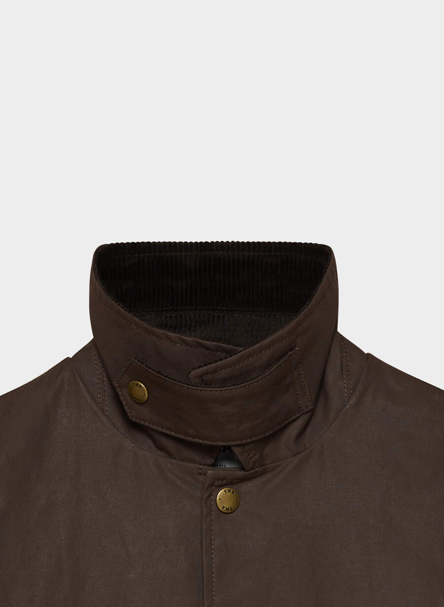 trench cerato soundwave marrone bruciato
