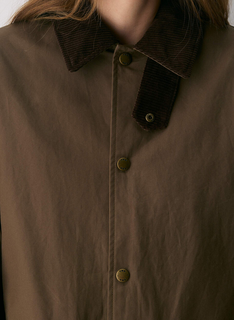 trench cerato soundwave marrone sicomoro
