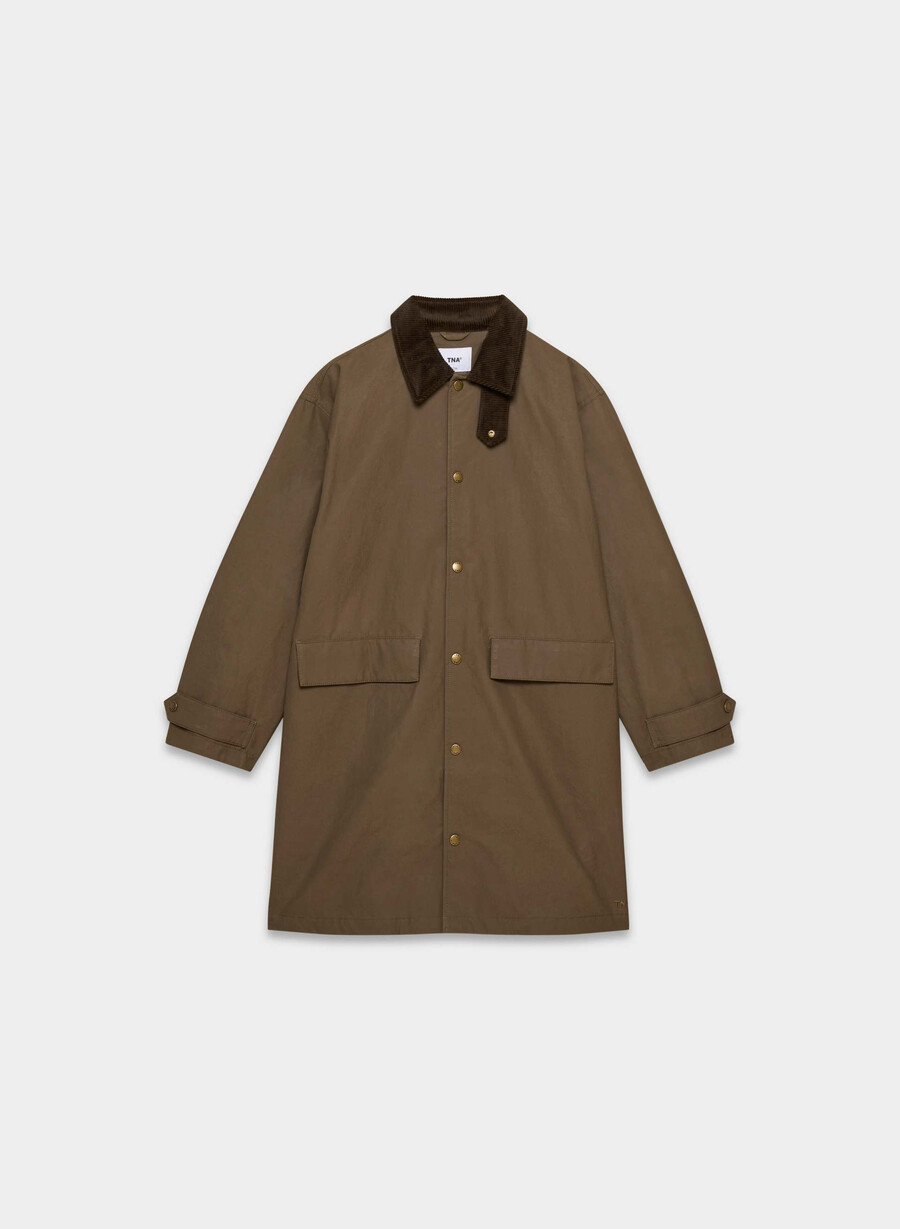 trench cerato soundwave marrone sicomoro