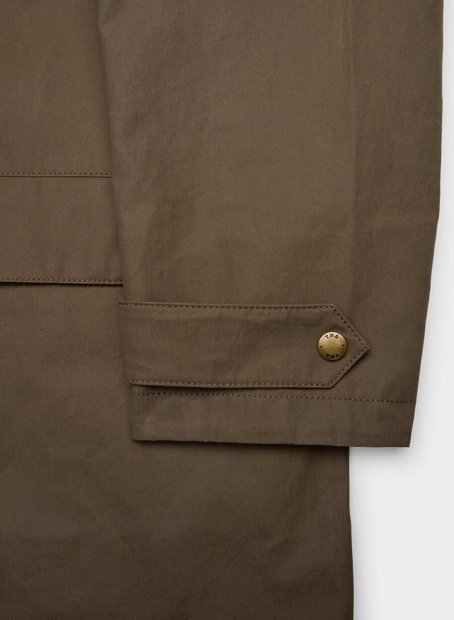 trench cerato soundwave marrone sicomoro