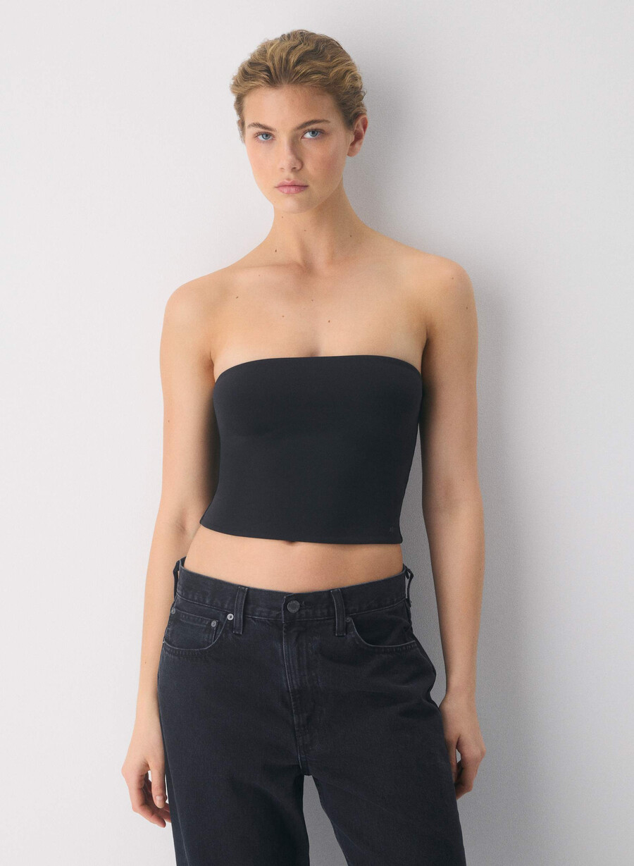top a tubo con cintura original contour appeal blauer