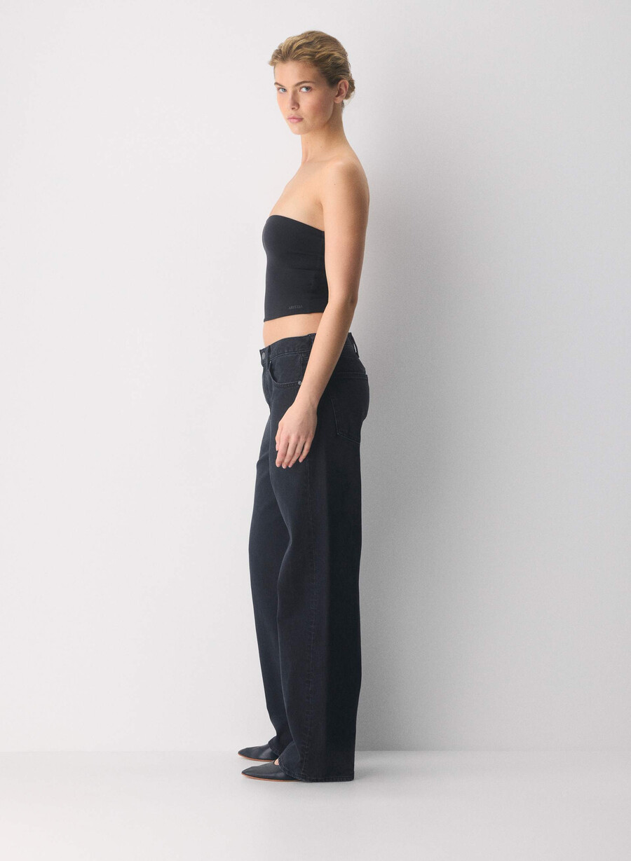 top a tubo con cintura original contour appeal blauer