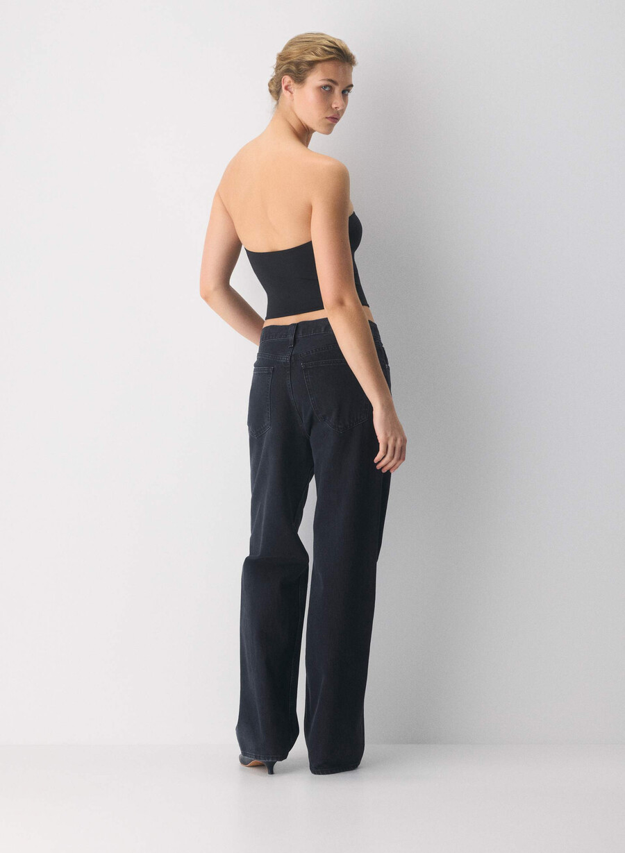 top a tubo con cintura original contour appeal blauer