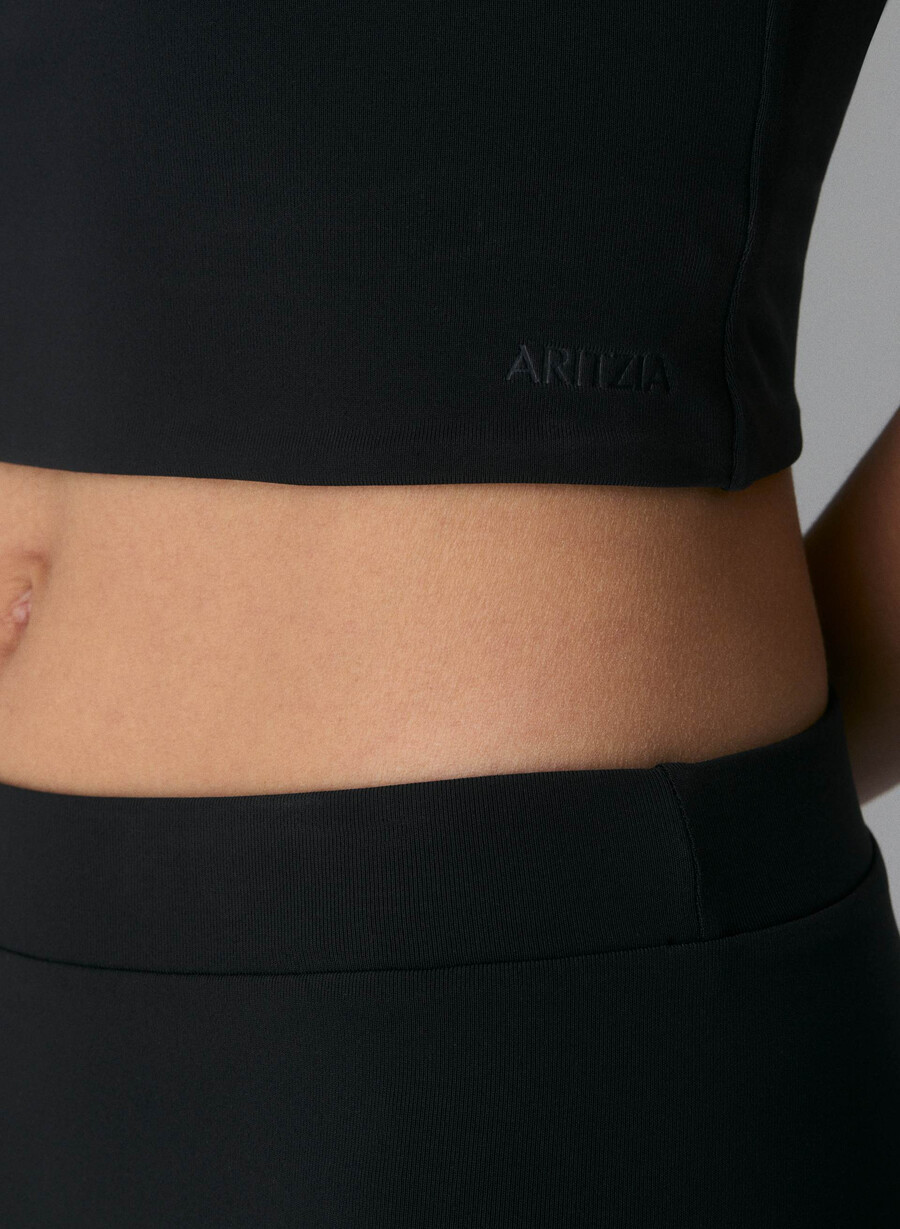 maglietta originale contour marvel crew waist nera