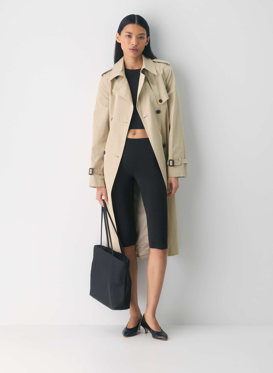 maglietta originale contour marvel crew waist nera